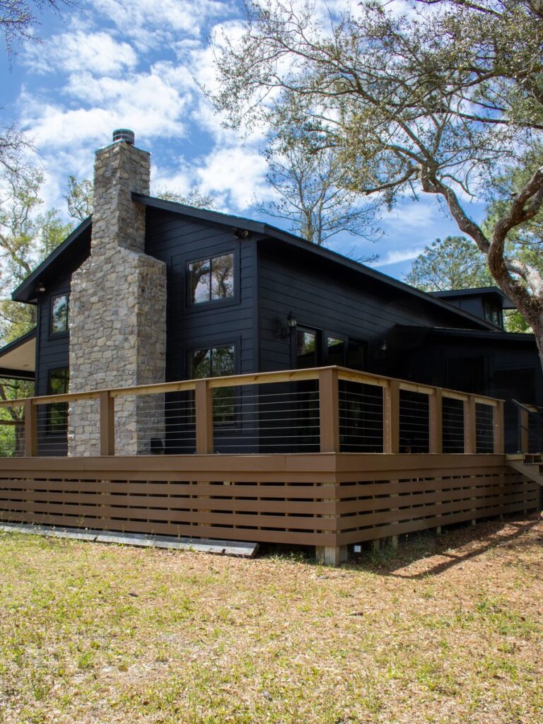Exterior photo of a modern Florida residential property