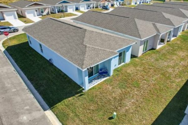 Residential property aerial photography in Highlands County, Florida